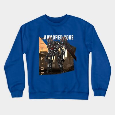Armored Core Game Design Mech Warfare Gaming Hot Sweatshirt