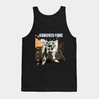 Armored Core Game Design Mech Gaming Tank Top