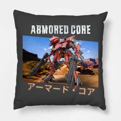 Armored Core Game Mech Warfare Gaming Throw Pillow