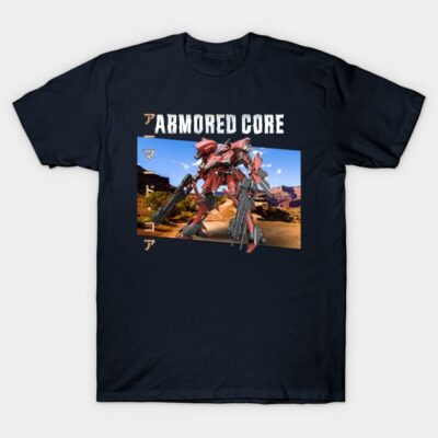 Armored Core Game Mech Warfare Gaming T-Shirt