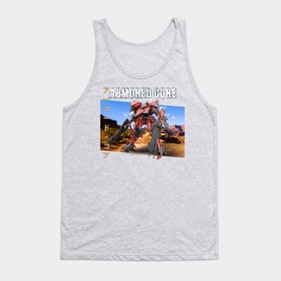 Armored Core Game Design Mech Warfare 2024 Tank Top
