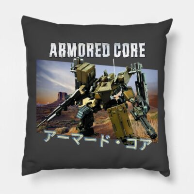 Armored Core Mech Warfare Gaming Throw Pillow