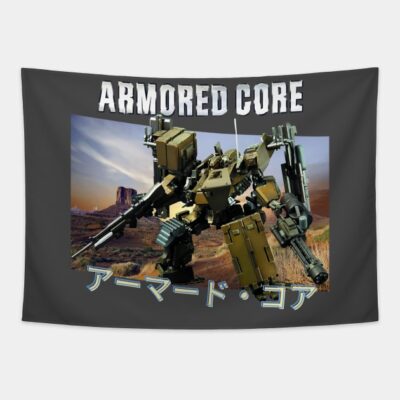 Armored Core Mech Warfare Gaming Tapestry