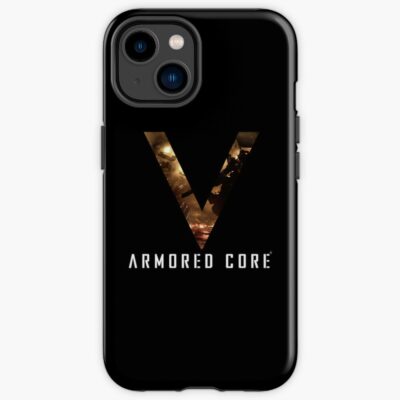Armored Core V 5 Ps3 Cover Logo Negative Iphone Case