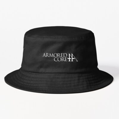 Armored Core For Answer Ps3 Logo White 2024 Bucket Hat