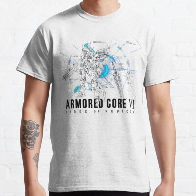 Armored Core Logo Negative Fires Of Rubicon T-Shirt