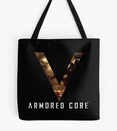 Armored Core V 5 Negative Tote Bag