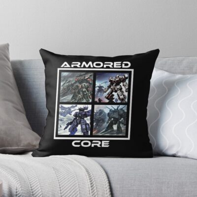 Armored Core 4 Throw Pillow