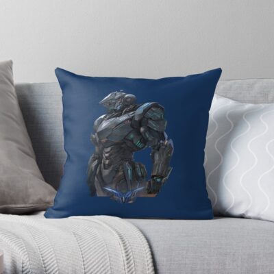 Armored Core 2 Throw Pillow