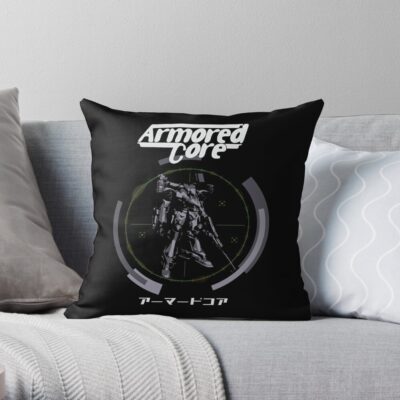 Armored Core Mecha Throw Pillow