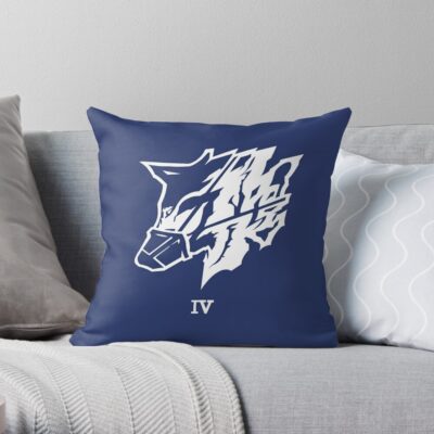 Steel Haze V.Iv Rusty Throw Pillow