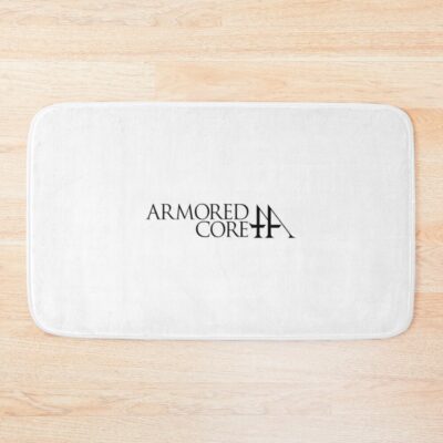 Armored Core For Answer Ps3 Logo Black Bath Mat