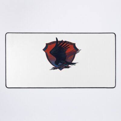 Nightfall Raven Emblem From Armored Core Vi Mouse Pad