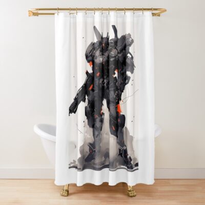 Armored Core Vi Mecha Mercenary Shower Curtain
