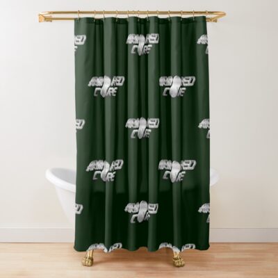 Armored Core Ps1 Logo Shower Curtain