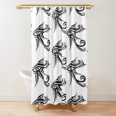 Armored Core White Glint Shower Curtain