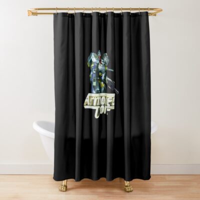 Armored Core 1 Ps1 Cover Shower Curtain