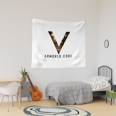 Armored Core V 5 Ps3 Cover Logo Positive Tapestry