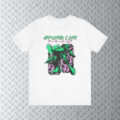 Armored C. Brutalism Gaming T-Shirt